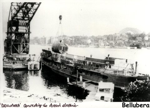 Sydney Ferry BELLUBERA 1935