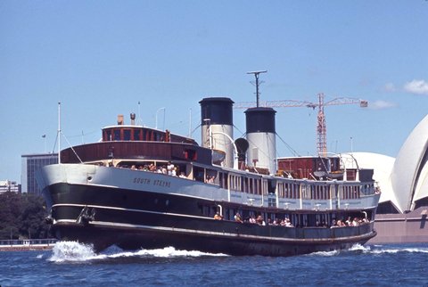 Sydney Ferry SOUTH STEYNE 30 Dec 1970