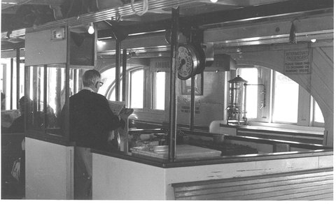 Sydney Ferry KANANGRA engineer 1960s