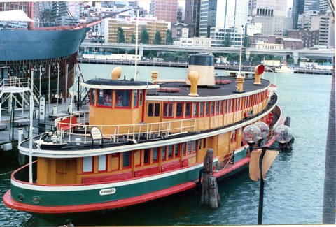 Sydney Ferry KANANGRA at Darling Harbour 1988