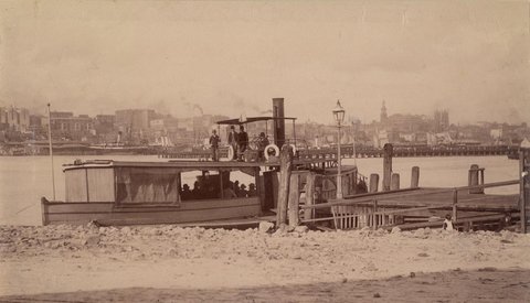 Sydney Ferry LEIPOA Perdriau's Balmain ferries ca 1890s