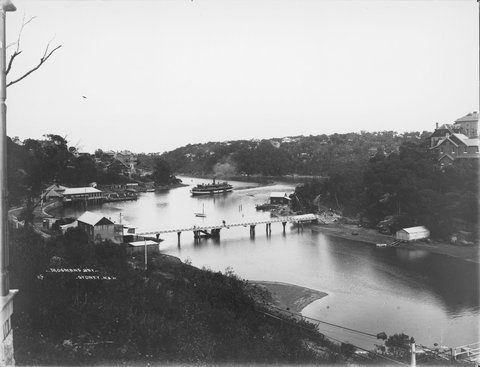 Sydney Ferry KUMMULLA in Mosman Bay ca. 1905, c. 1905