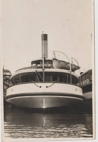 Sydney Ferry KUTTABUL built 1922, 1922–41