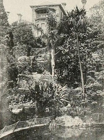 Cranbrook view from pond 1895
