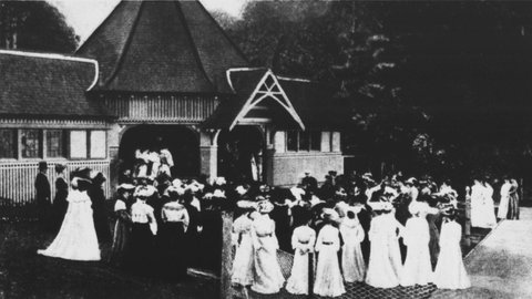 Cranbrook Fete opening 1903