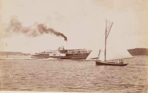 Sydney ferry FAIRLIGHT in 1898
