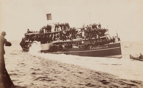 Sydney ferry NARRABEEN 1890s