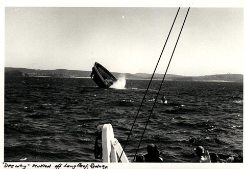 Sydney ferry DEE WHY scuttled off Long Reef 25 May 1976