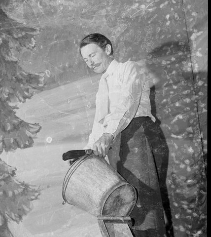 William Constable set designer 21 February 1953, by Ron Iredale