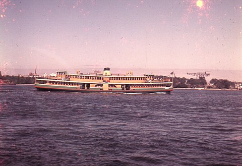 Sydney ferry KANANGRA 1962