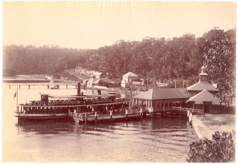Sydney ferry KANGAROO (II) Mosman Bay, 1891–1917
