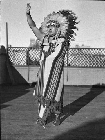15647 Chief Little Wolf taken for Stadiums Ltd, 1937
