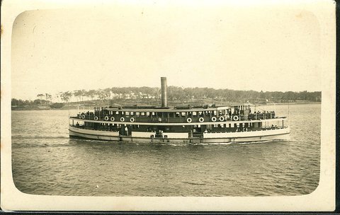 Sydney ferry KOOKOOBURRA on Parramatta River 1920s