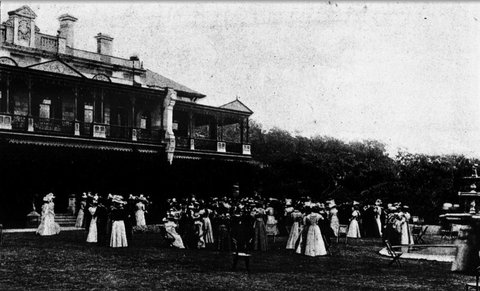 Woollahra House garden party, 1897