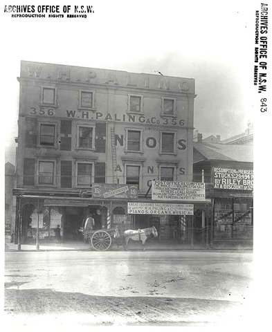 356 George Street, Sydney, c. 1891