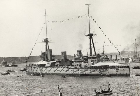 HMAS Australia Sydney Oct 1913