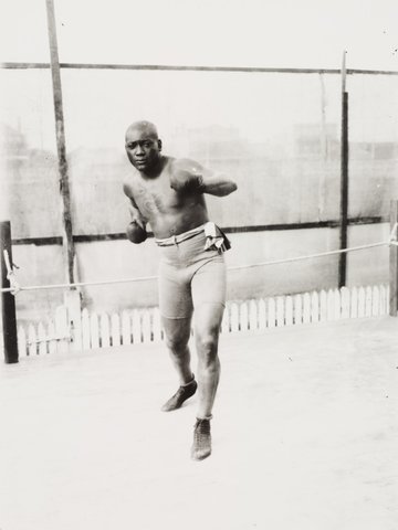 Jack Johnson Boxer Sydney c 1908, c. 1908