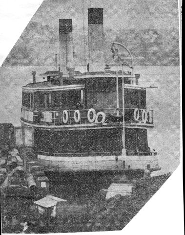 Sydney ferry LADY CARRINGTON 1934